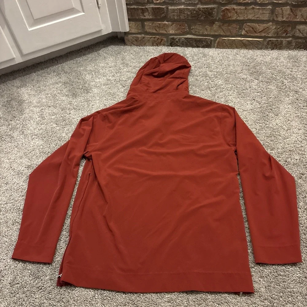 Nike University Of Arkansas Razorbacks Red 1/4 Zip  Hoodie Lightweight Active XL